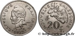 NEW CALEDONIA 20 Francs I.E.O.M. 1972 Paris