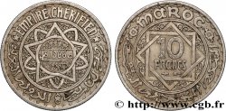 MAROCCO - PROTETTORATO FRANCESE 10 Francs AH 1366 1947 Paris 