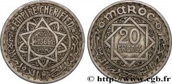 MOROCCO - FRENCH PROTECTORATE 20 Francs AH 1366 1947 Paris