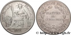 FRENCH INDOCHINA 1 Piastre de Commerce 1921 San Francisco