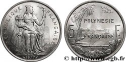 POLINESIA FRANCESA 5 Francs I.E.O.M. 1977 Paris