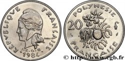 FRENCH POLYNESIA 20 Francs I.E.O.M. 1984 Paris