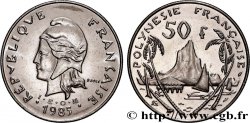 FRENCH POLYNESIA 50 Francs I.E.O.M. 1985 Paris