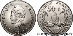 FRENCH POLYNESIA 50 Francs I.E.O.M. 1985 Paris