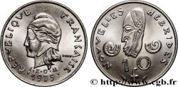 NUEVAS HÉBRIDAS (VANUATU desde 1980) 10 Francs I.E.O.M. 1975 Paris