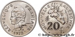 NUOVA CALEDONIA 20 Francs I.E.O.M. 1972 Paris 