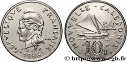 NEUKALEDONIEN 10 Francs I.E.O.M. 1986 Paris