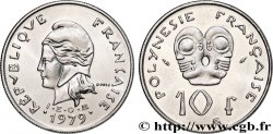 FRANZÖSISCHE-POLYNESIEN 10 Francs I.E.O.M. 1979 Paris