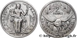 NOUVELLE CALÉDONIE 2 Francs I.E.O.M. 1987 Paris