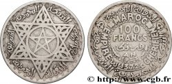 MAROCCO - PROTETTORATO FRANCESE 100 Francs AH 1372 1953 Paris 