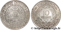 MAROCCO - PROTETTORATO FRANCESE 10 Francs AH1352 1933 Paris 