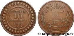 TUNESIEN - Französische Protektorate  10 Centimes AH1322 1904 Paris