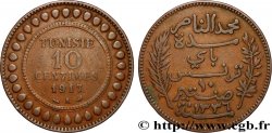 TUNISIA - FRENCH PROTECTORATE 10 Centimes AH1336 1917 Paris