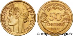 FRANZÖSISCHE WESTAFRIKA 50 Centimes Morlon 1944 Londres