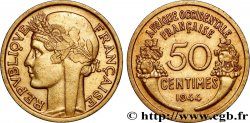 FRENCH WEST AFRICA 50 Centimes Morlon 1944 Londres