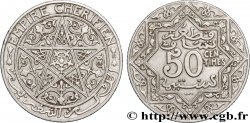 MOROCCO 50 Centimes Empire Chérifien N.D. Poissy