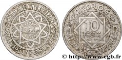 MAROCCO - PROTETTORATO FRANCESE 10 Francs AH 1366 1947 Paris 