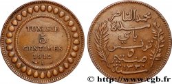 TUNISIA - French protectorate 5 Centimes AH1330 1912 Paris