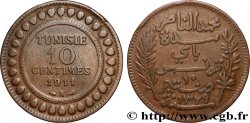 TUNESIEN - Französische Protektorate  10 Centimes AH1329 1911 Paris