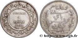 TUNISIE - PROTECTORAT FRANÇAIS 1 Franc AH1326 1908 Paris