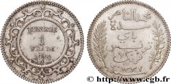 TUNISIE - PROTECTORAT FRANÇAIS 1 Franc AH 1332 1914 Paris