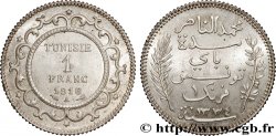 TUNISIE - PROTECTORAT FRANÇAIS 1 Franc AH1334 1916 Paris