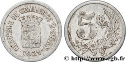 ARGELIA 5 Centimes Chambre de commerce d’Oran 1921 ORAN