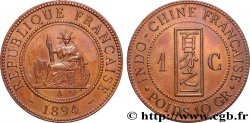 FRENCH INDOCHINA 1 Centième 1894 Paris