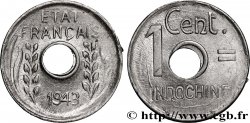 FRENCH INDOCHINA 1 Centième 1943 Hanoï