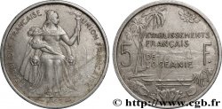 FRENCH POLYNESIA - French Oceania 5 Francs Établissements Français de l’Océanie 1952 Paris