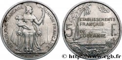 POLYNÉSIE FRANÇAISE - Océanie française 5 Francs Établissements Français de l’Océanie 1952 Paris