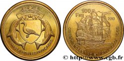 TERRE AUSTRALI I ANTARTICHE FRANCESI 100 Francs île Tromelin / voilier Grosser Adler von Lübeck 2013  