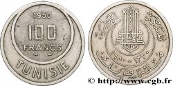 TUNISIA - French protectorate 100 Francs AH1370 1950 Paris