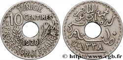 TUNISIA - FRENCH PROTECTORATE 10 Centimes AH1338 1920 Paris