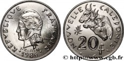 NEUKALEDONIEN 20 Francs I.E.O.M. 1986 Paris