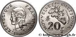 NUOVA CALEDONIA 20 Francs I.E.O.M. 1986 Paris 