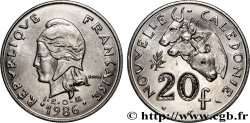 NOUVELLE CALÉDONIE 20 Francs I.E.O.M. 1986 Paris