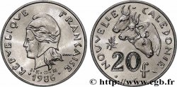 NEW CALEDONIA 20 Francs I.E.O.M. 1986 Paris