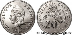 NOUVELLE CALÉDONIE 20 Francs I.E.O.M. 1986 Paris