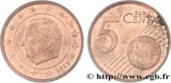 BELGIQUE 5 Cent ALBERT II 1999 Bruxelles