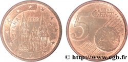 ESPAGNE 5 Cent COMPOSTELLE 1999 Madrid