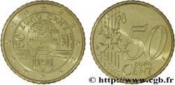 AUSTRIA 50 Cent DE LA SÉCESSION 2002 MS63