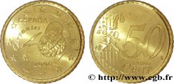 SPAIN 50 Cent CERVANTÈS 2000 MS63