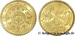 PORTOGALLO 50 Cent SCEAU AUX CHATEAUX (1142) 2002 MS63