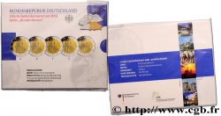 GERMANIA Coffret Belle Épreuve 5 ateliers 2 Euro BAVIERE - CHÂTEAU DE NEUSCHWANSTEIN 2012  