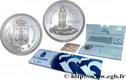 ESPAGNE BELLE ÉPREUVE 5 Euro La Corogne 2011 Madrid