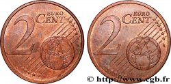 BANQUE CENTRALE EUROPEENNE 2 Cent Euro biface - double face commune n.d. SUP