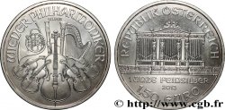 ARGENT D INVESTISSEMENT 1,50 Euro LE PHILARMONIQUE DE VIENNE 2013 Vienne