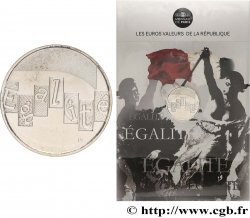 FRANCIA Blister 5 Euro L&nbsp;ÉGALITÉ 2013 Pessac