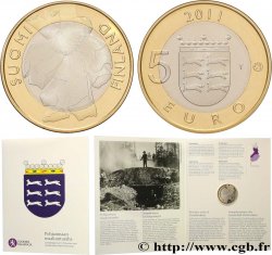 FINLANDE BELLE EPREUVE 5 Euro OSTROBOTHNIA 2011 Vanda